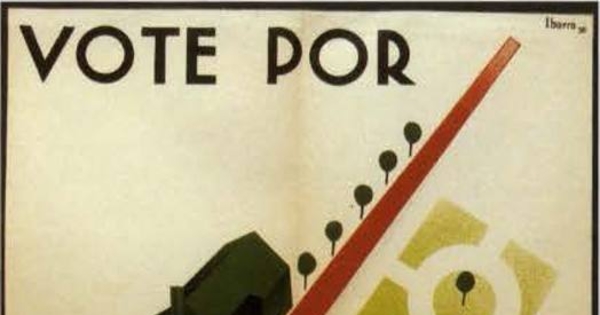 Vote por Sergio Larraín, el municipio necesita técnicos, 1938