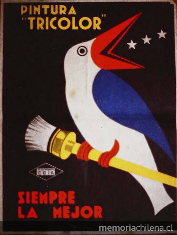 Pintura Tricolor, siempre la mejor, 1939