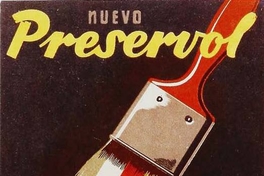 Nuevo Preservol, óleo brillante, especial para exteriores, 1953