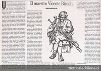 "El Maestro Vicente Bianchi"