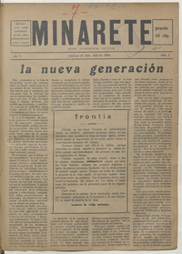 Mástil (1929) y Minarete (1930)