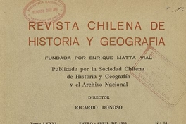 "Los orígenes del correo terrestre en Chile".