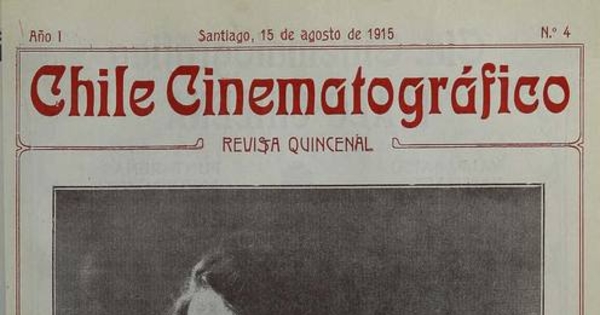 Portada de Chile cinematográfico, número 4