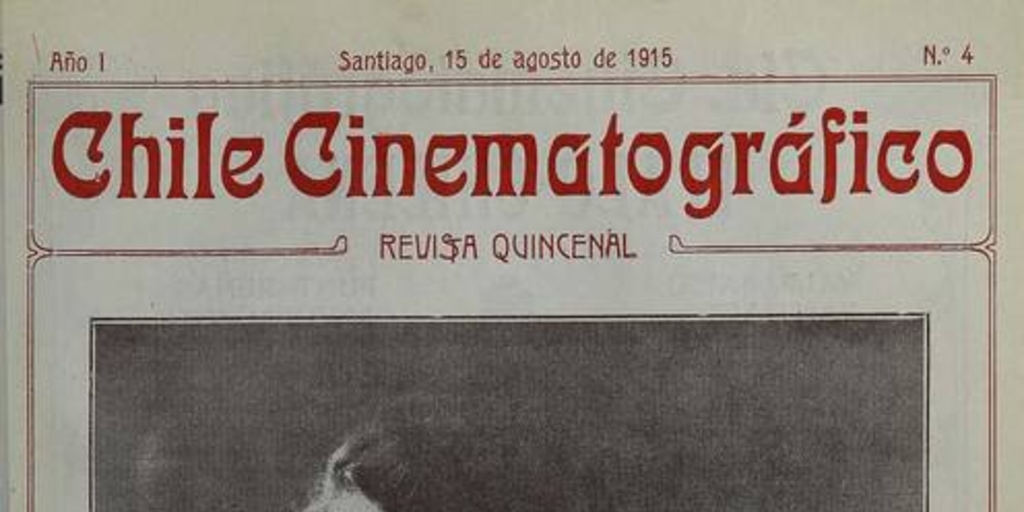 Portada de Chile cinematográfico, número 4