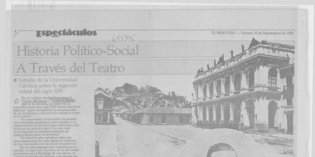 Historia político-social a través del teatro