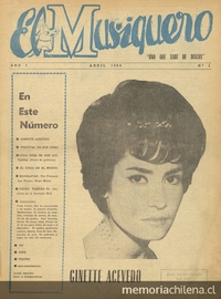 El Musiquero: número 1, abril de 1965