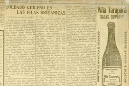  Soldado chileno en las filas británicas