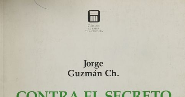 Portada de Contra el secreto profesional: lectura mestiza de César Vallejo, 1991