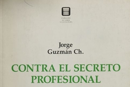 Portada de Contra el secreto profesional: lectura mestiza de César Vallejo, 1991