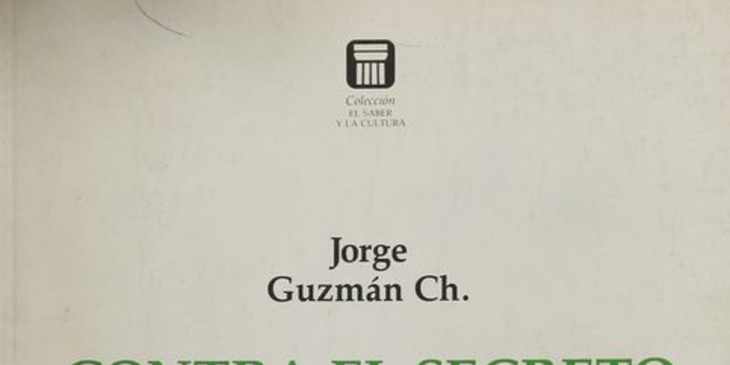 Portada de Contra el secreto profesional: lectura mestiza de César Vallejo, 1991