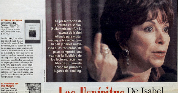 Los espíritus de Isabel Allende