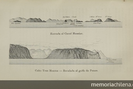 Pie de imagen: Dos vistas del Cabo Tres Montes