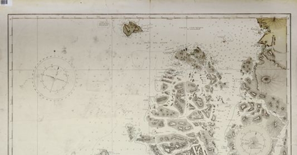 Chile[mapa] :Isla Guafo a Península Tres Montes /Por las Comisiones hidrográficas de los Comandantes Enrique Simpson