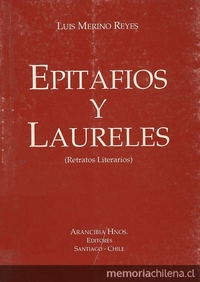 Portada de Epitafios y laureles (retratos literarios)