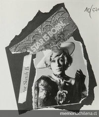 Francisco Copello en la performance Lana Turner, 1983
