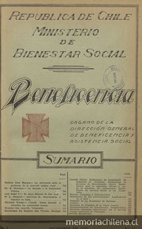 "La enfermera ante el problema de la atención médico rural",  Beneficencia, I, (11): 703-505, diciembre, 1929.