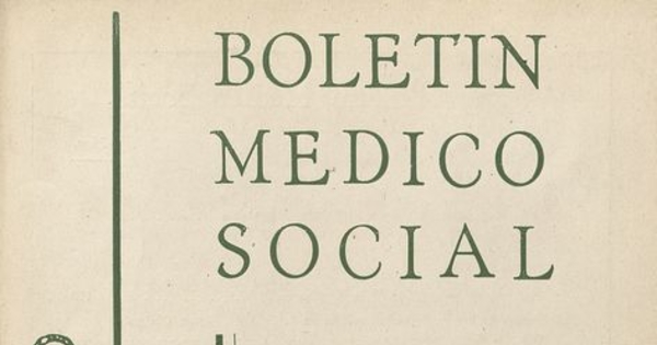 "Servicio de Enfermería en la Caja de Seguro Obligatorio", Boletín Médico Social de la Caja del Seguro Obrero, XIII, (140): 211-214, mayo, 1946.