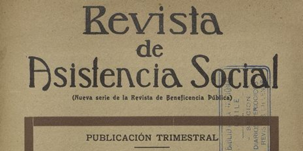 "La profesión de enfermera y su desarrollo en Norteamérica", Revista de Asistencia Social, II, (2): 253-271, 1933.