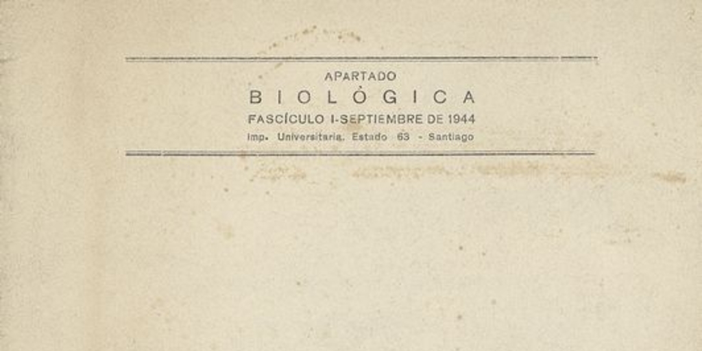 Dos nuevas especies de roedores. Santiago: Imp. Universitaria, 1944. 18 p.