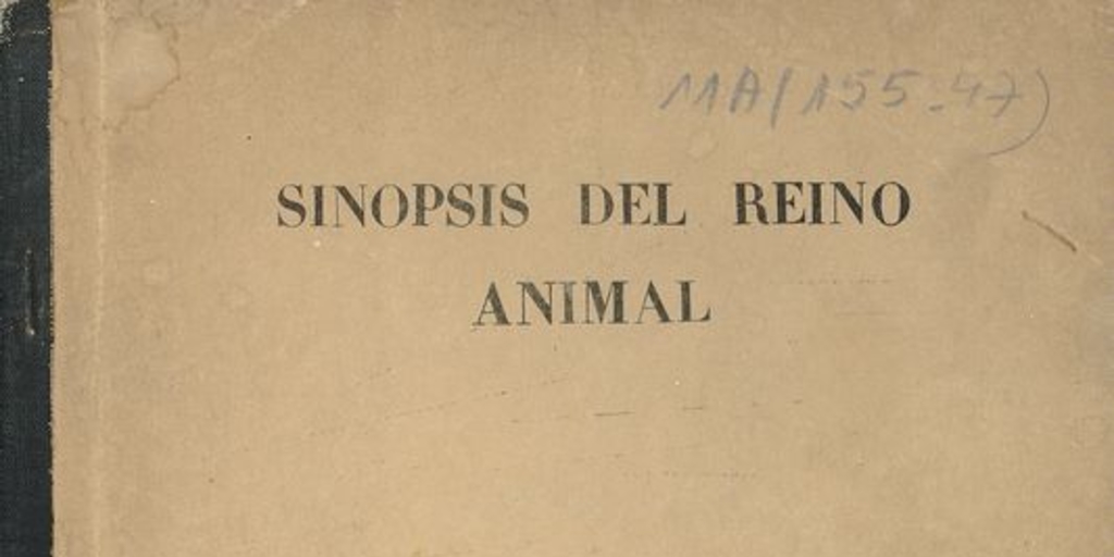 Sinopsis del reino animal. Santiago de Chile: [Centro de Investigaciones Zoológicas], 1962. viii, 39 p.