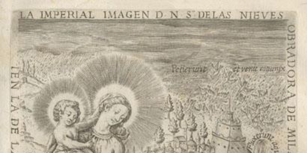 La Imperial : Imagen D. N. S. de Las Nieves obradora de milagros en la tierra i en el mar