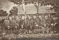 Indios huilliches, ca. 1859