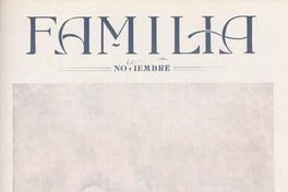 Revista Familia. Sección