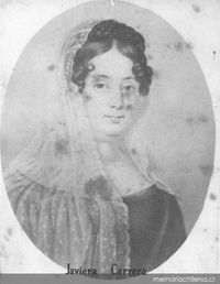 Javiera Carrera (1791-1862)