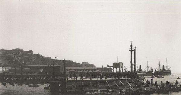 Muelle Prat, ca. 1900