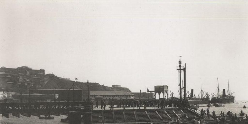 Muelle Prat, ca. 1900