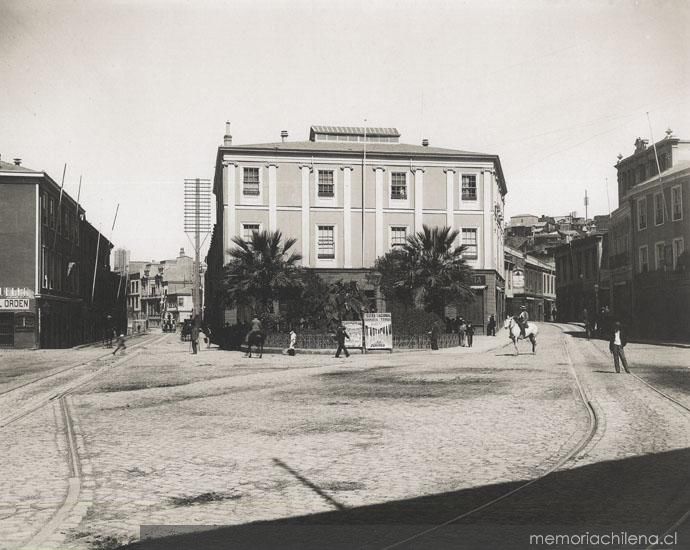 Plaza Anibal Pinto, ca. 1900