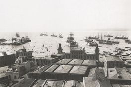 Bahía de Valparaíso, ca. 1900