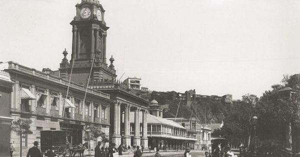 Plaza de la Victoria, hacia 1900