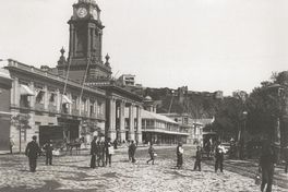 Plaza de la Victoria, hacia 1900