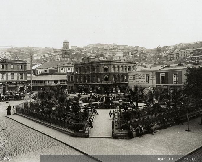 Plaza Echaurren, ca. 1900