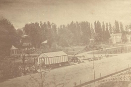 Vista parcial de la Exposición, hacia 1875