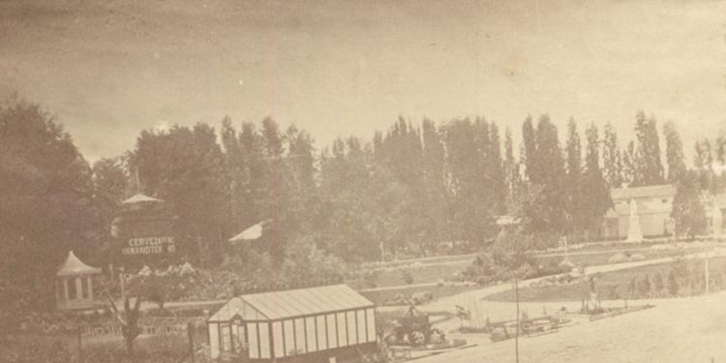 Vista parcial de la Exposición, hacia 1875