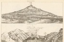 Jeolojia : el Etna visto del sur - crater del Vesubio