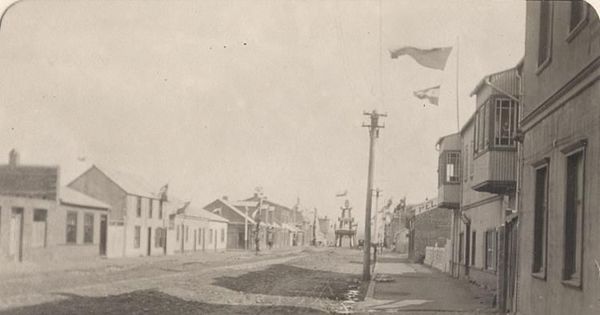 Calle de Punta Arenas, hacia 1906