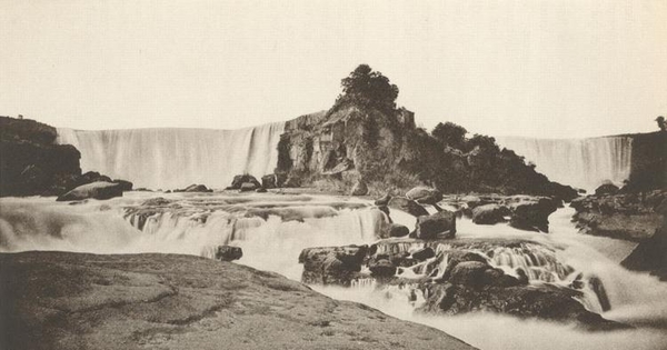 Catarata Pilmaiquén, ca. 1859