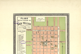 Plano de la ciudad de San Felipe, 1895