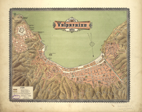 Plano de Valparaíso, 1895