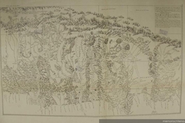 Mapa del curso de Bío-Bío, 1759