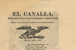 El Canalla : n° 4, 20 de febrero de 1828