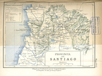 Provincia de Santiago, hacia 1885