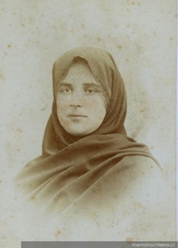 Retrato de mujer, 1871