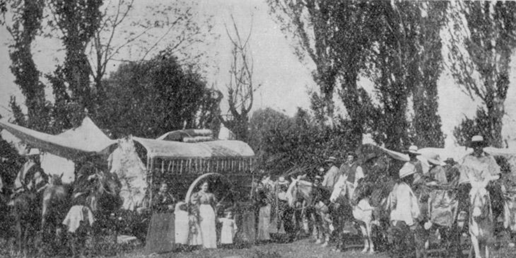 Al rodeo, 1908