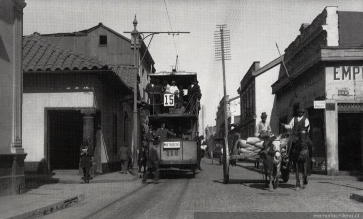 Calle Arturo Prat con Tarapacá, 1920