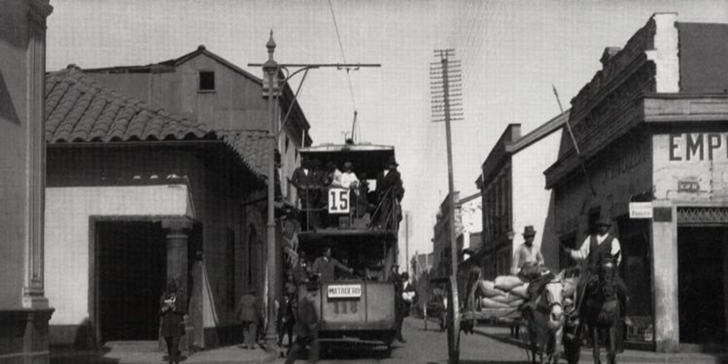 Calle Arturo Prat con Tarapacá, 1920