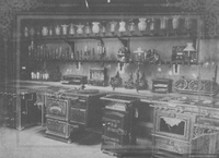Promoción de cocinas a gas , 1915